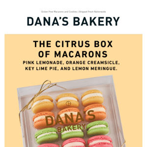 The Citrus Box of Macarons 🍋🍊🌸