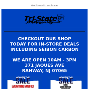 Tri-State Motorsports - Come In Today For In-Store Deals