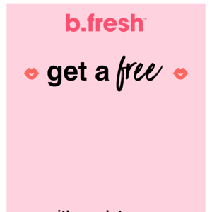 ⚡just in ⚡️ a free lip serum with purchase!