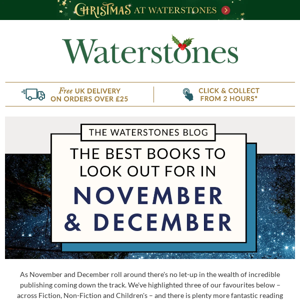 November & December's Best Books On The Blog