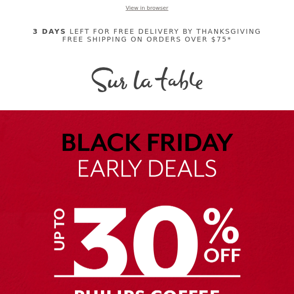 Black Friday Early Deals: New brands just added!