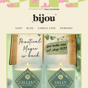 💥 LIMITED STOCK: Practical Magic Candles 💥