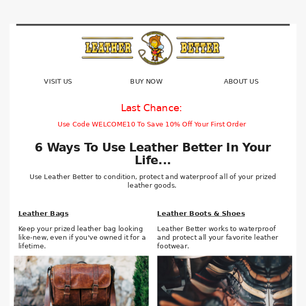 6 Ways You Can Use Leather Better...