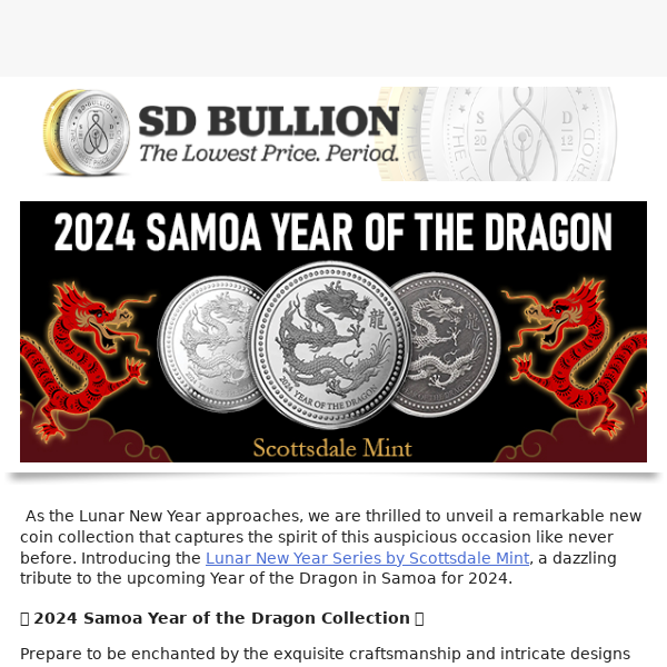 🐲 2024 Scottsdale Samoa Year Of The Dragon