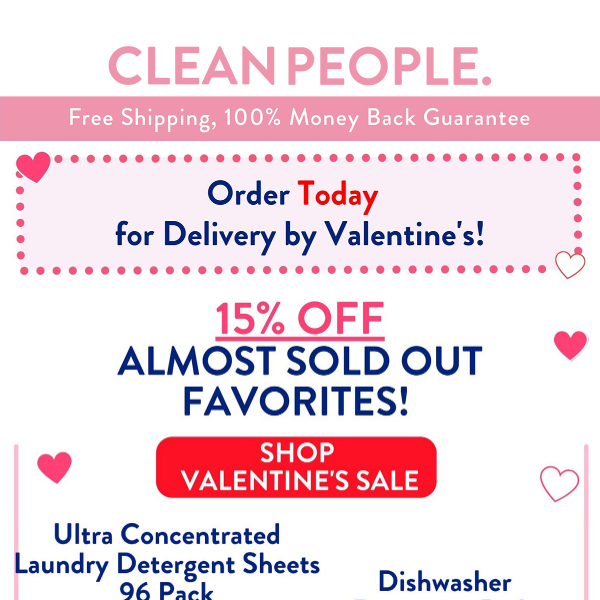 💕Order Today for Delivery by Valentine's Day!💕