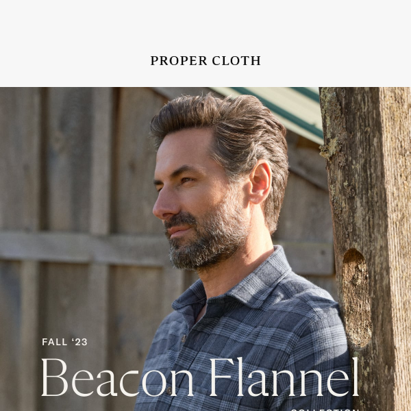 New: The Beacon Flannel Collection