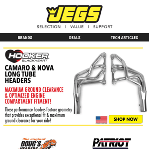 Top Rated Headers & Mufflers for Your Ride!