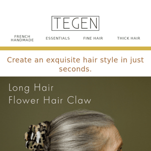 Accessory Spotlight - The Long Hair Flower Claw 🌼