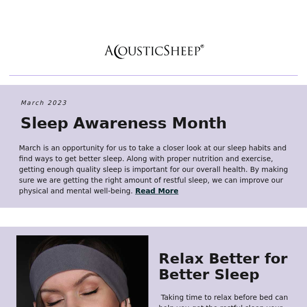 Get More ZZZs This Sleep Awareness Month