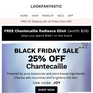 ✨25% Off Chantecaille✨ Black Friday Just Got BETTER!