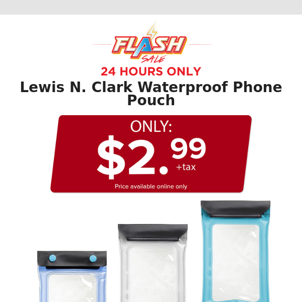 🔥  24 HOURS ONLY | WATERPROOF PHONE POUCH | FLASH SALE