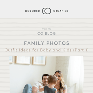 Outfit Ideas For Your Next Family Photoshoot 🤩