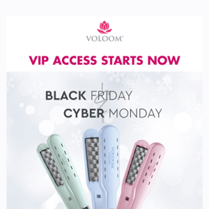 BLACK FRIDAY: VIP Access Starts Now!
