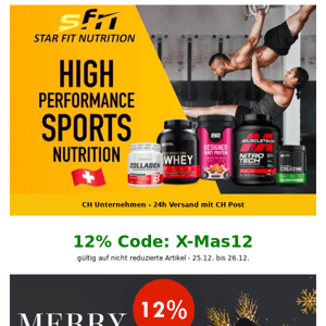 🔥 12% Code: X-Mas12 🔥 Sport Food ... Merry Xmas 🎄