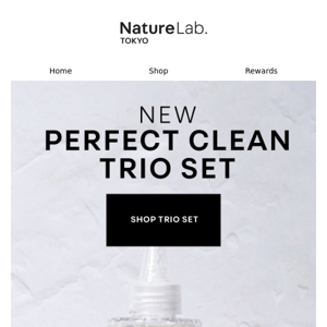 Shop NEW Perfect Clean Trio Set ✨