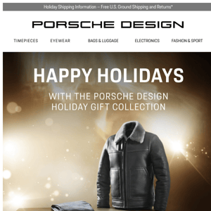 The Porsche Design Holiday Gift Collection