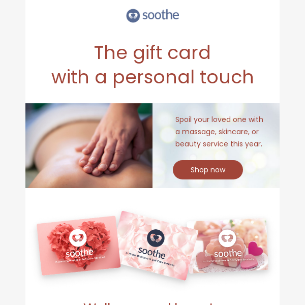 Soothe, we have the perfect Valentine's gift idea...