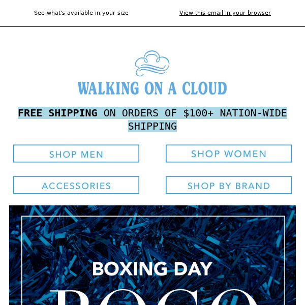 Wow! Boxing Day BOGO starts Now!