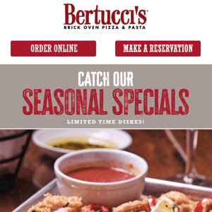 Get Hooked On Our Seasonal Specials 🦐