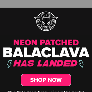 ⚡ 32% of Neon Patched Balaclava but only for a limited time!