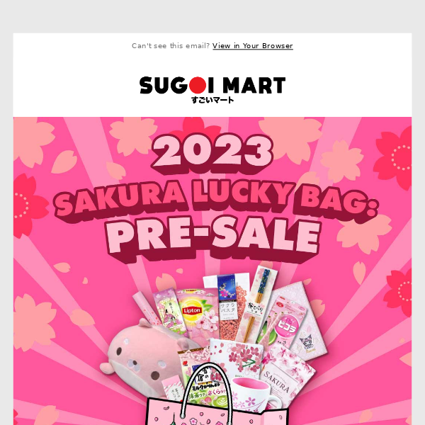 PRE-ORDER Sakura Lucky Bag 👀🌸