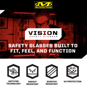 Vision Safety Glasses 👓  by Mechanix Wear