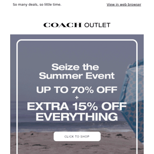 Yup, You're Getting An Extra 15% Off EVERYTHING