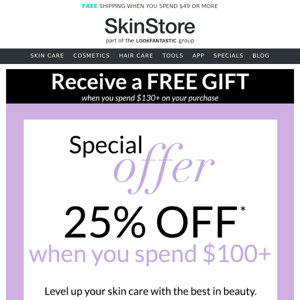 Did you claim your 25% Off?