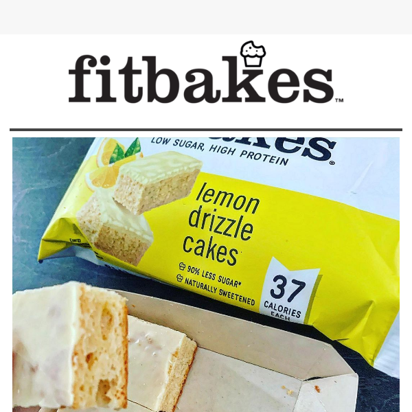 Fit Bakes, lemon cake's on us! 🍋