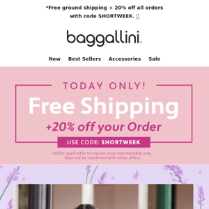 Today 🎊 Free Shipping + 20% off Your Purchase 