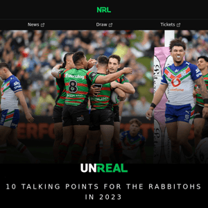 10 talking points for the Rabbitohs in 2023, Liddle in the middle: Dragons rake to make the most of fresh start, plus more.