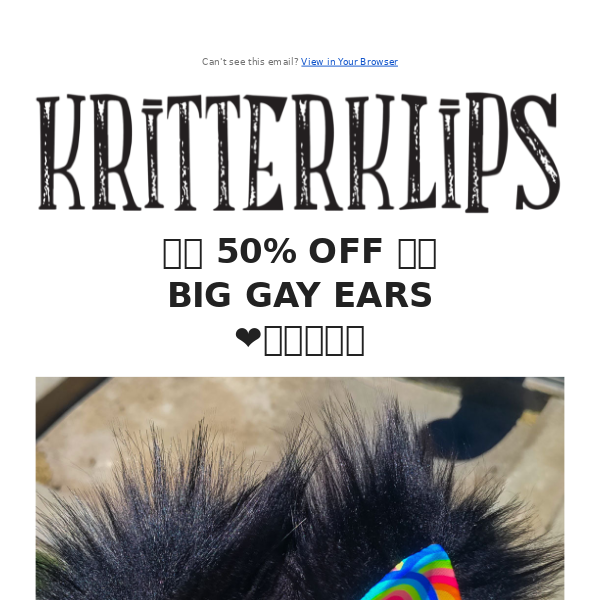 🚨🚨50% Off Big Gay Ears!!🚨🚨