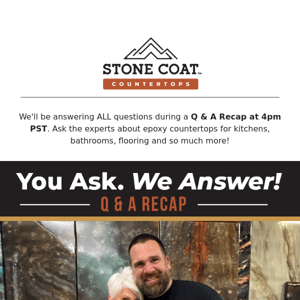 ❓You Ask. We Answer❓