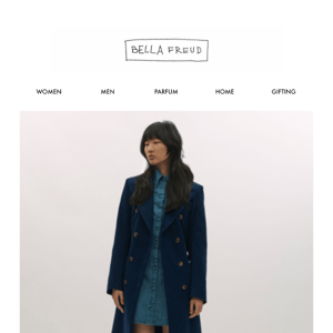 Wild Is The Wind | New season coats and knitwear from Bella Freud