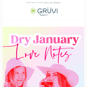 Gruvi is all over the news this Dry January 💌