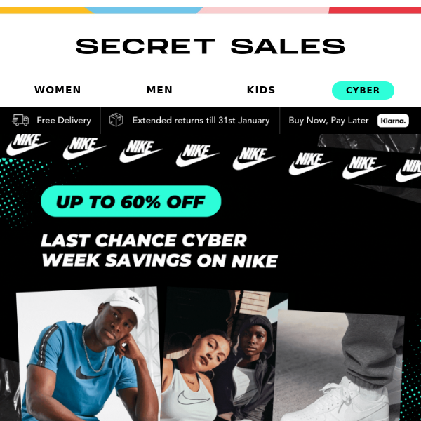 Final chance for Nike Cyber Monday deals: Up to 60% off