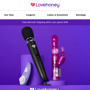 Enjoy BIG savings on Lovehoney Toys 💸