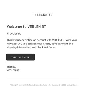 Welcome to VEBLENIST