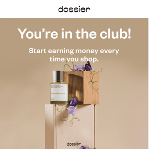 Welcome to the Dossier Club! 👋