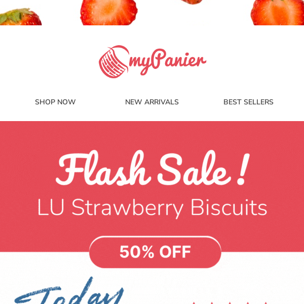 Flash sale⚡ 50% OFF iconic LU Biscuits *today*