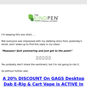 [20% OFF] 🚨 Our award-winning GAGS dab e-rig just got a major, silky-smooth upgrade!