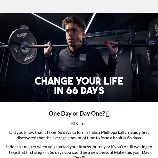 DYK? It takes 66 Days to Build a Habit 🏆