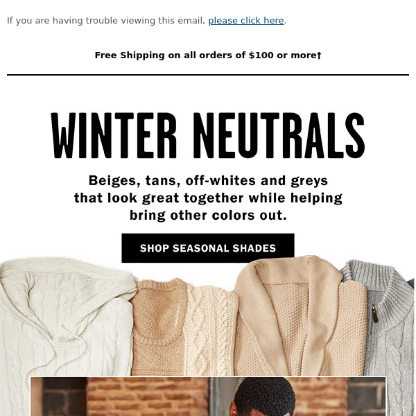 Trend Tuesday: Winter Neutrals.
