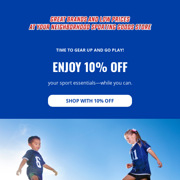 DON'T FORGET YOUR 10% OFF IS ACTIVE