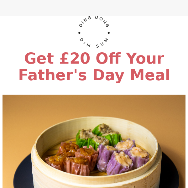 £20 Off Your Dim Sum Meal??