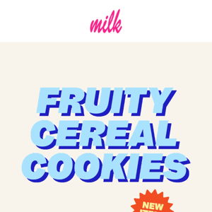 Introducing Fruity Cereal Cookies!