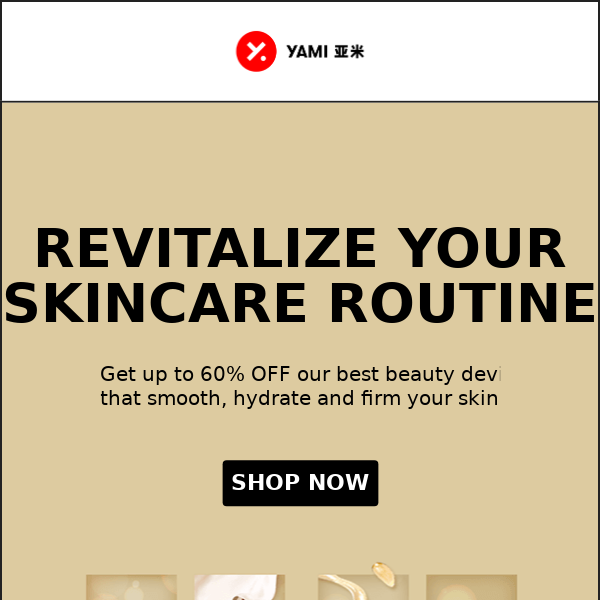60% OFF - A skincare miracle awaits...