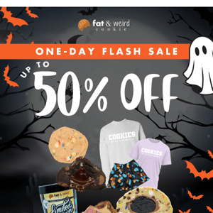 ⚡️🎃 UP TO 50% OFF FLASH SALE 🎃⚡️