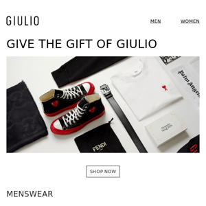The GIULIO Gift Guide