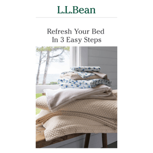 Easy Seasonal Bedding Refresh